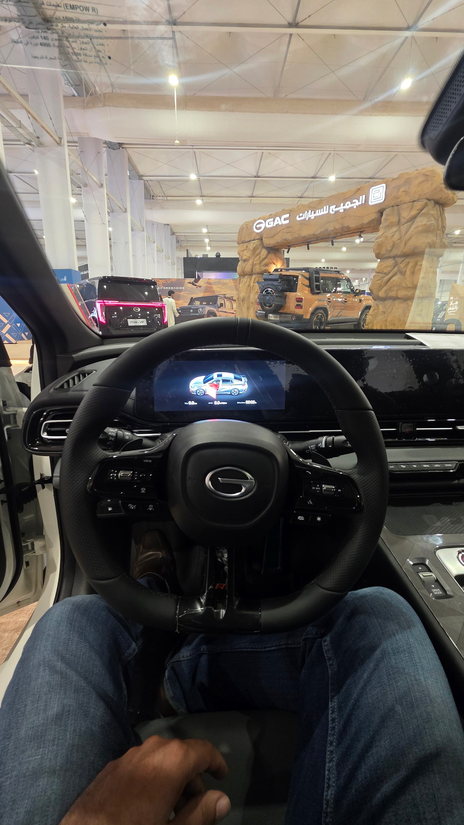 GAC EMPOW Sport interior at SFC 2026