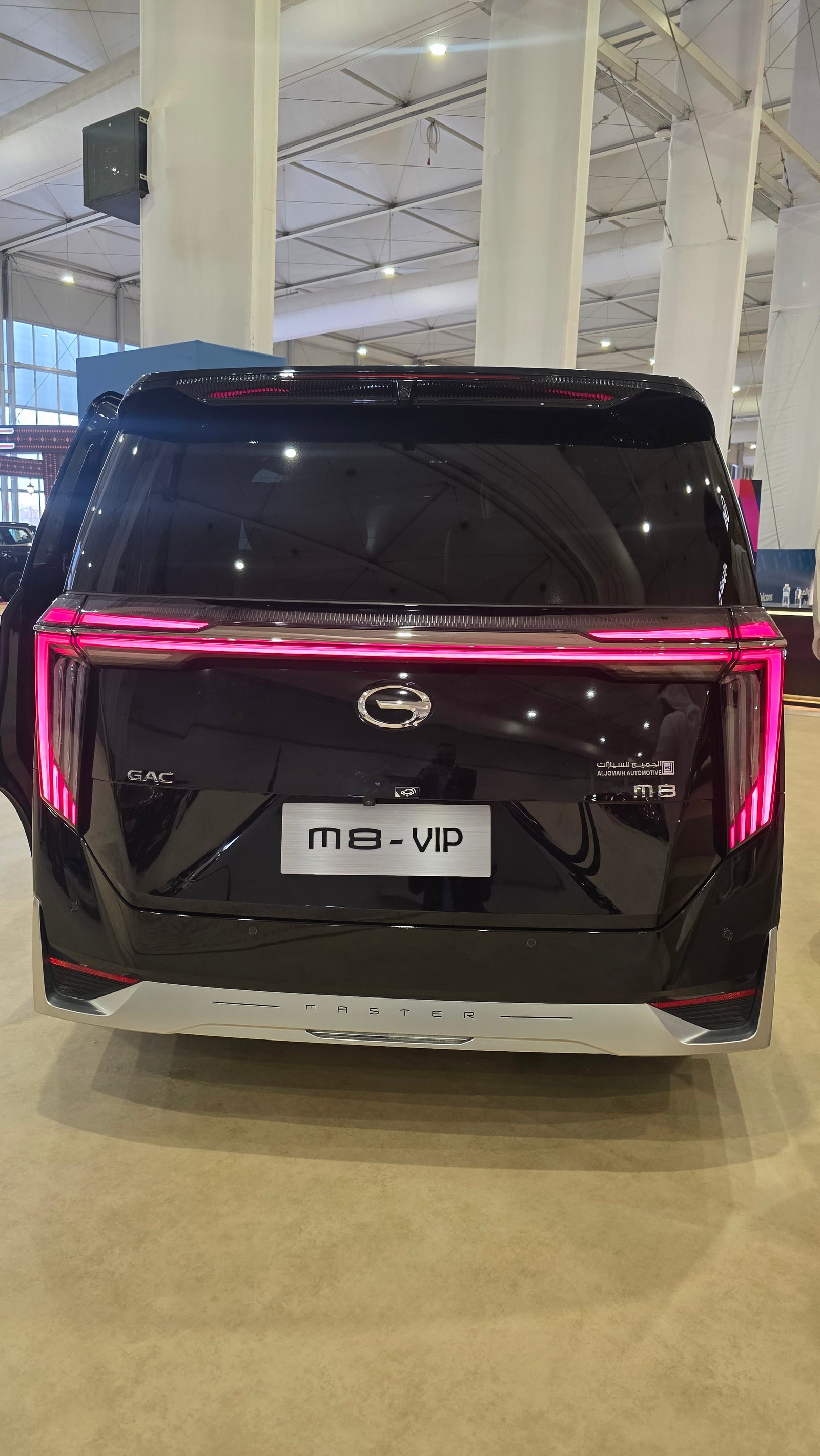GAC M8 VIP rear view at SFC 2026