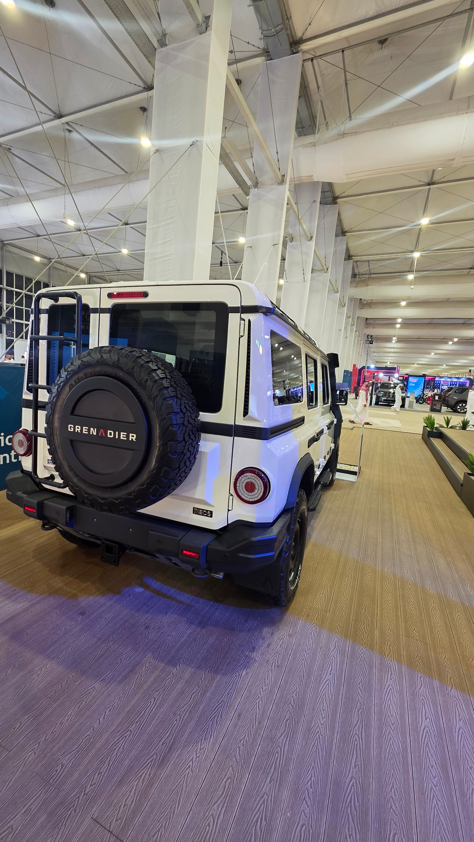 INEOS Grenadier Trialmaster rear view