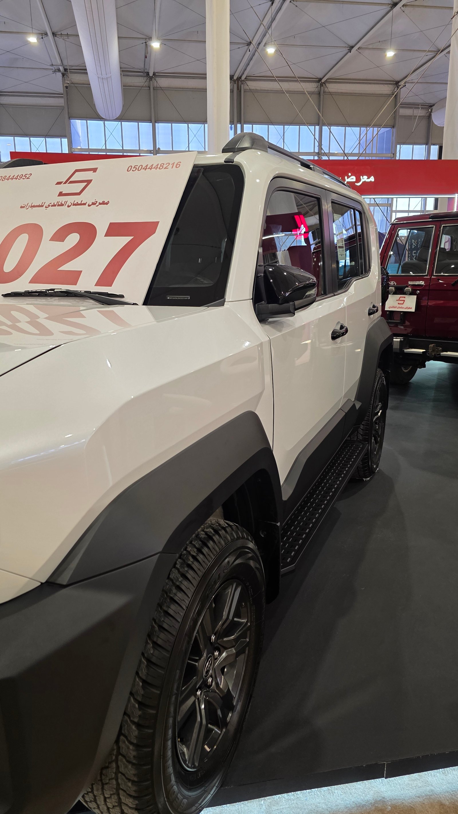 تويوتا Land Cruiser FJ side view at SFC 2026